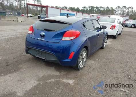 2016 Hyundai Veloster from USA, damaged, VIN KMHTC6AD7GU285495